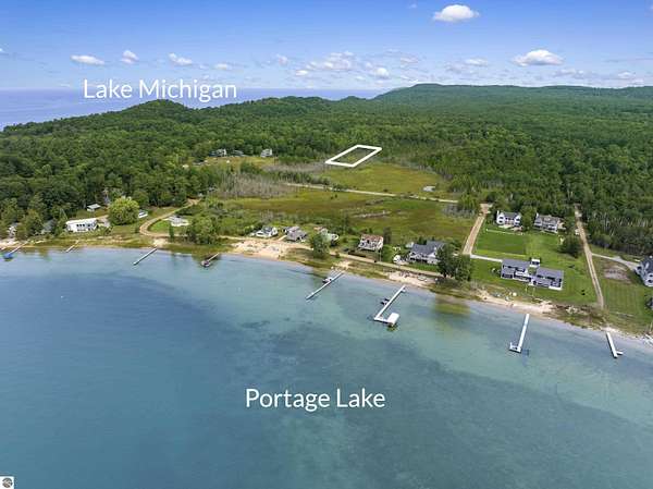 1.43 Acres of Residential Land for Sale in Onekama, Michigan