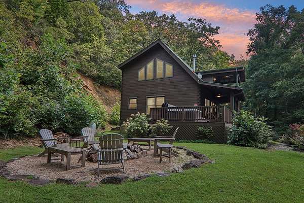 6.26 Acres of Land with Home for Sale in Bryson City, North Carolina