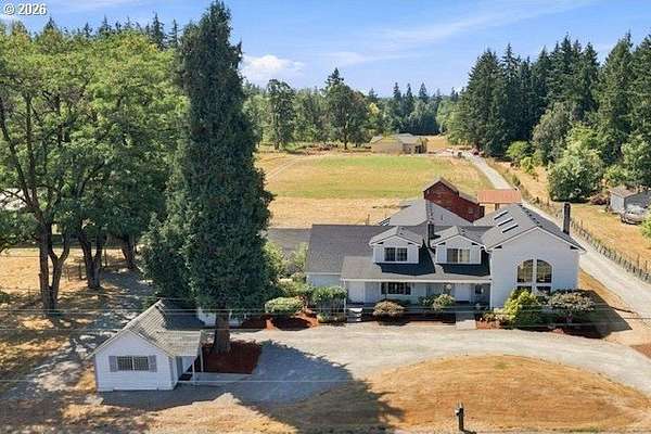 4.77 Acres of Land with Home for Sale in Ridgefield, Washington