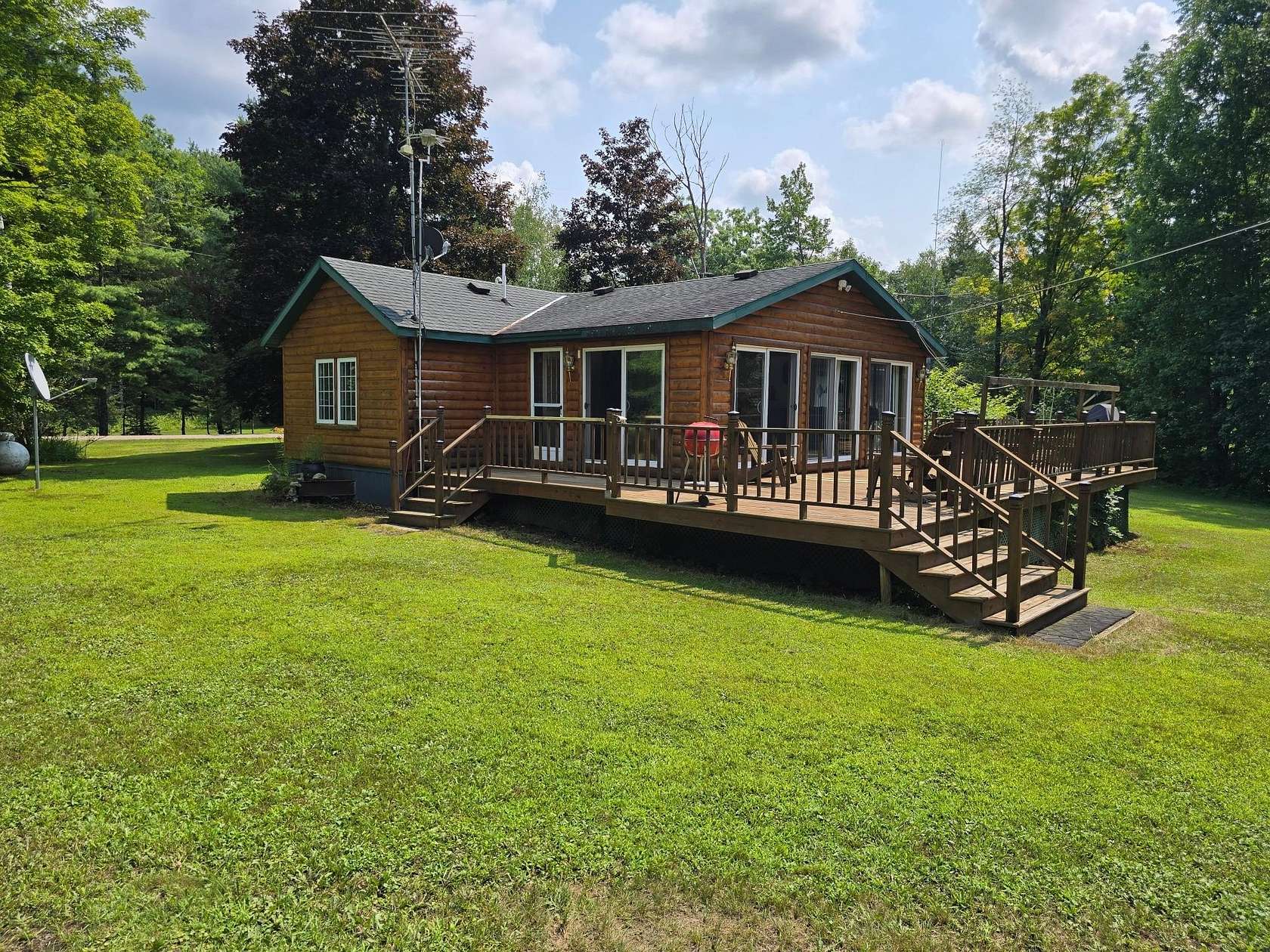 1.59 Acres of Land with Home for Sale in White Lake, Wisconsin