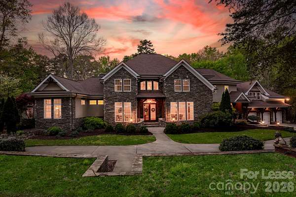 2.49 Acres of Land with Home for Lease in Huntersville, North Carolina
