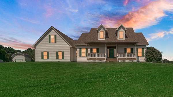 4.82 Acres of Land with Home for Sale in Kouts, Indiana