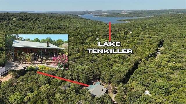 6.18 Acres of Land with Home for Sale in Cookson, Oklahoma