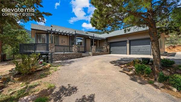 2.63 Acres of Land with Home for Sale in Woodland Park, Colorado