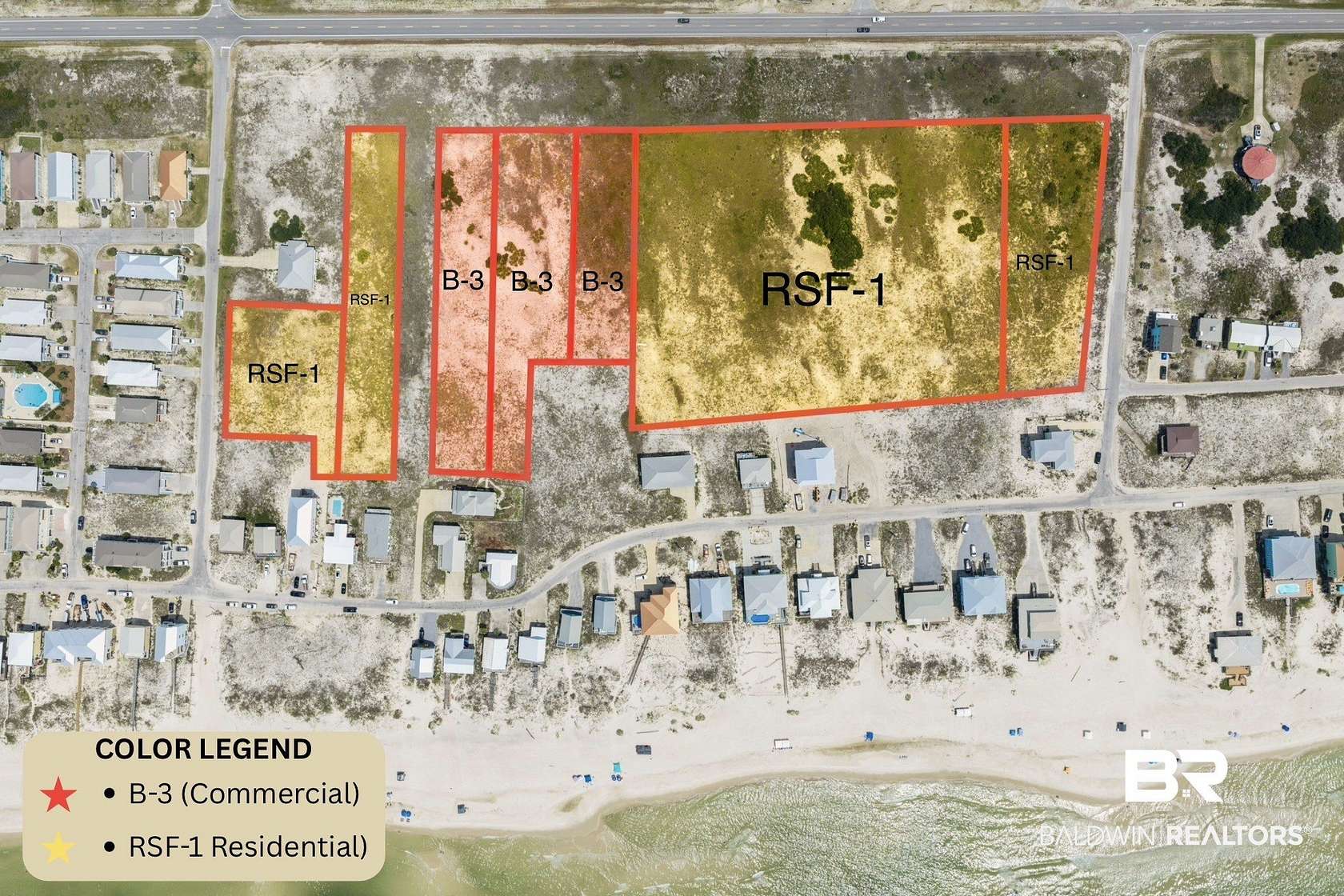 9.6 Acres of Land for Sale in Gulf Shores, Alabama