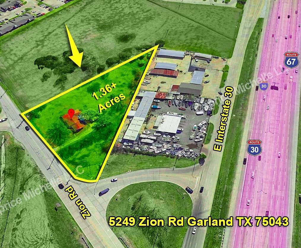 1.36 Acres of Mixed-Use Land for Sale in Garland, Texas