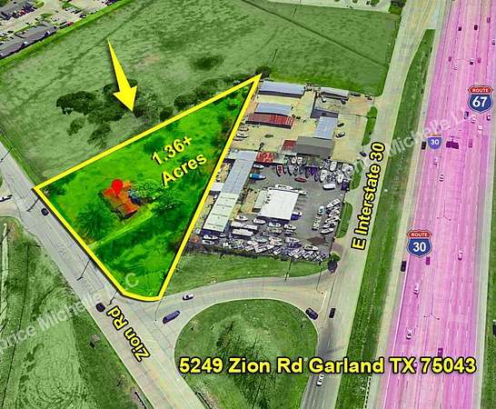 1.36 Acres of Mixed-Use Land for Sale in Garland, Texas