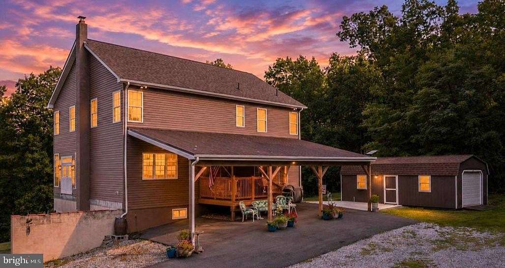 5.15 Acres of Land with Home for Sale in Hedgesville, West Virginia