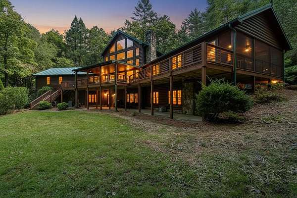 15 Acres of Land with Home for Sale in Ellijay, Georgia