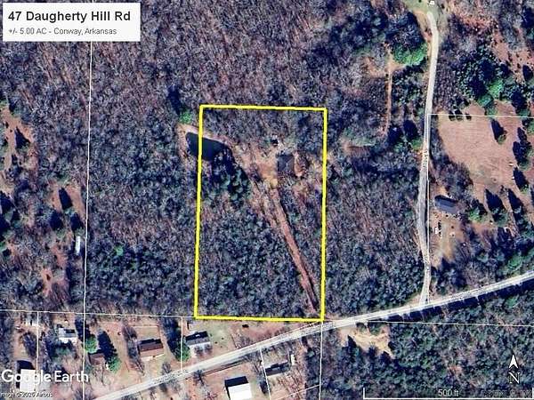 5 Acres of Land for Sale in Conway, Arkansas