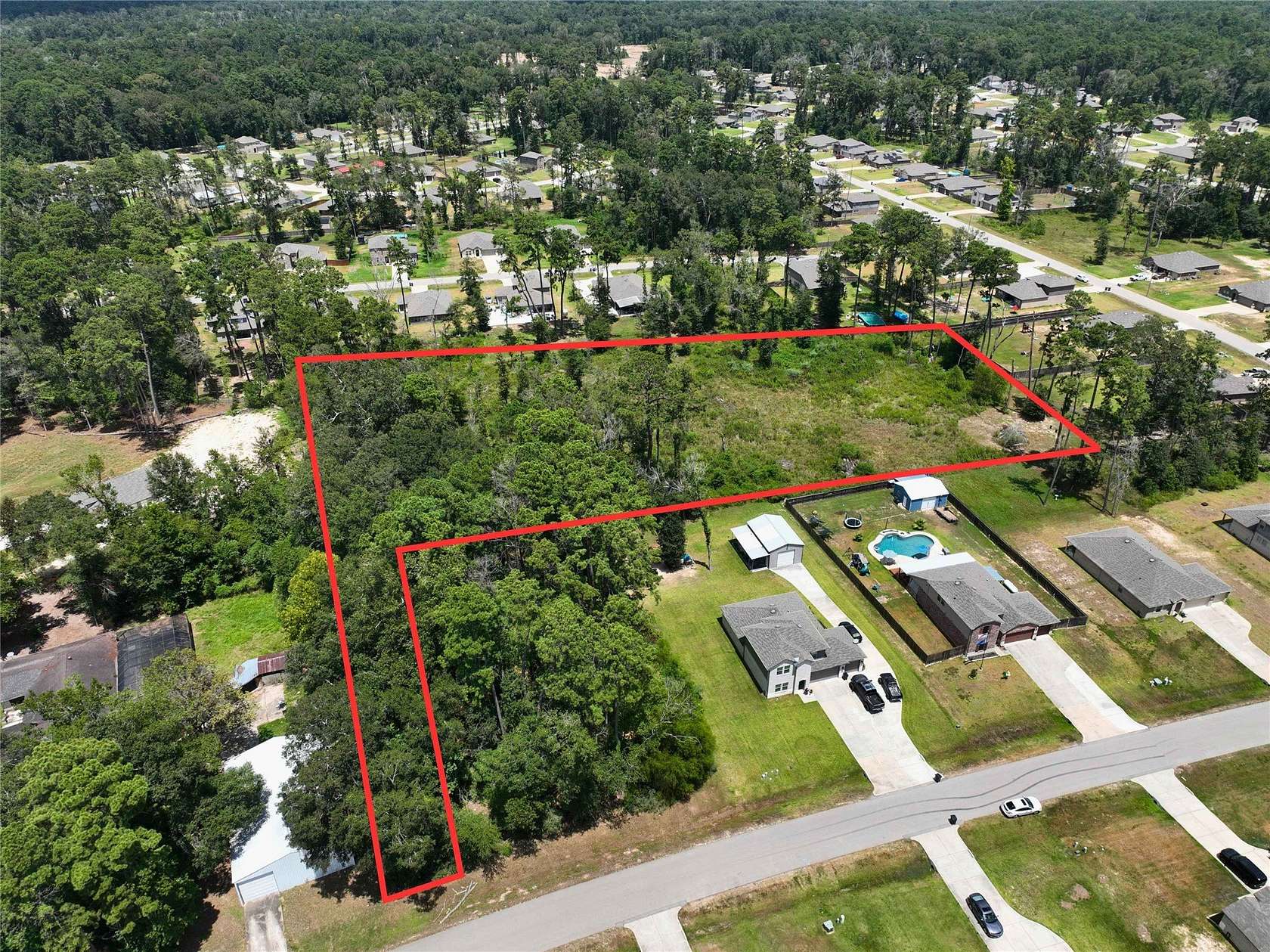 3.49 Acres of Land for Sale in Roman Forest, Texas
