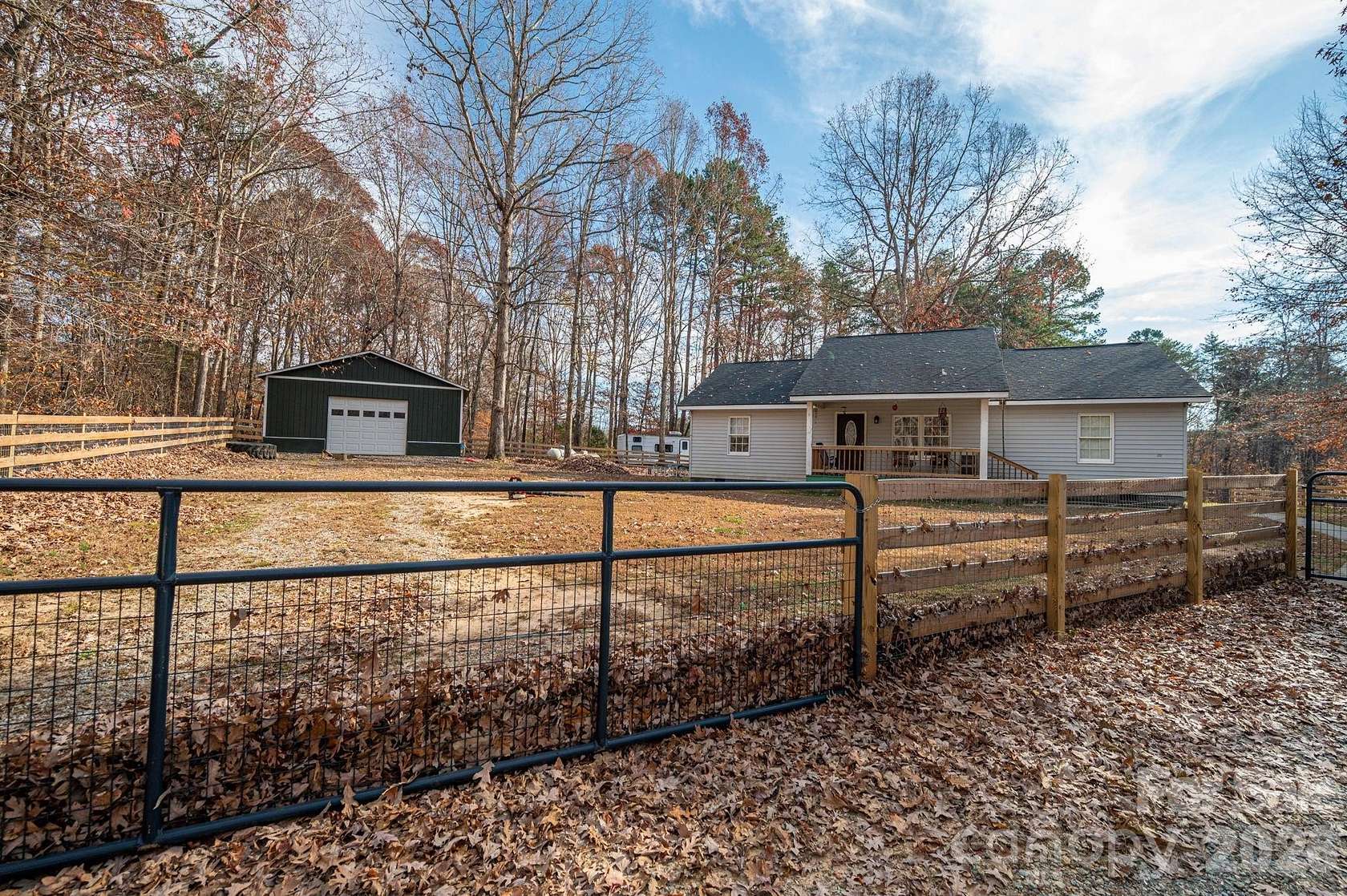 3.27 Acres of Land with Home for Sale in Iron Station, North Carolina
