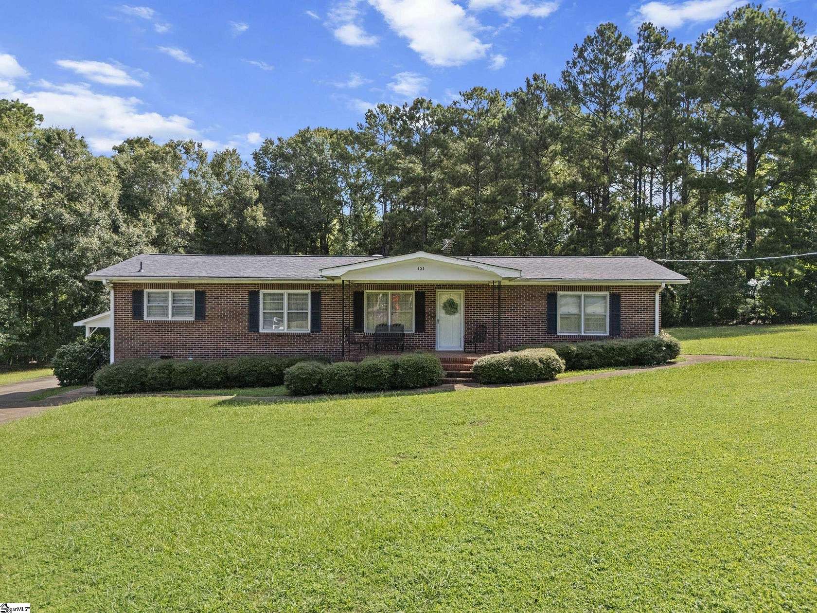 43.9 Acres of Recreational Land with Home for Sale in Belton, South Carolina
