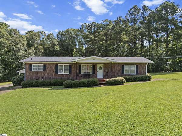 43.9 Acres of Recreational Land with Home for Sale in Belton, South Carolina