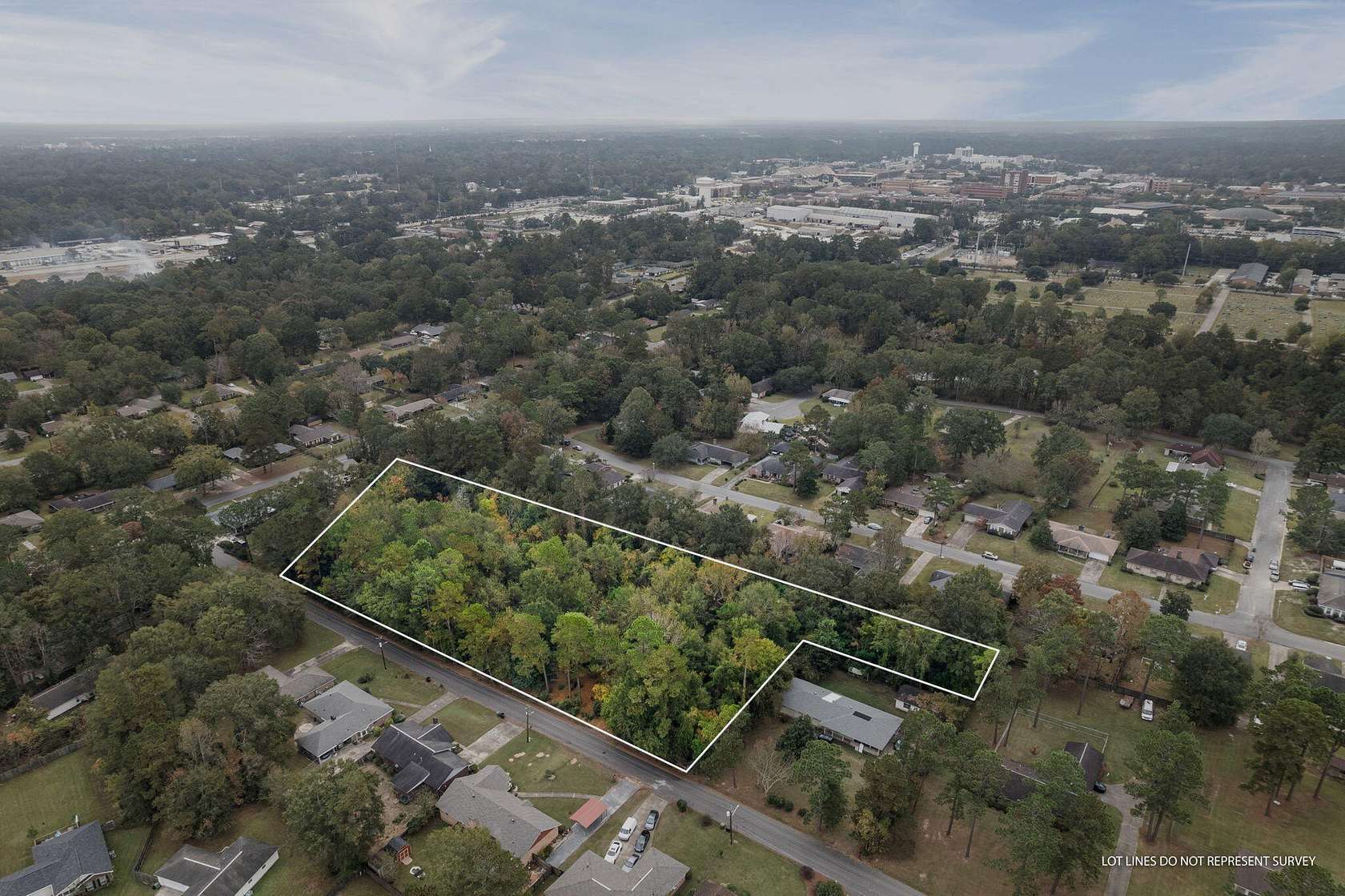 3.3 Acres of Residential Land for Sale in Hattiesburg, Mississippi