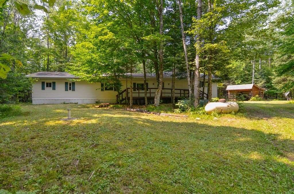 49.7 Acres of Recreational Land with Home for Sale in Athelstane, Wisconsin