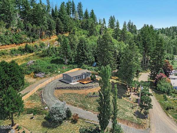 17.4 Acres of Recreational Land with Home for Sale in Otis, Oregon