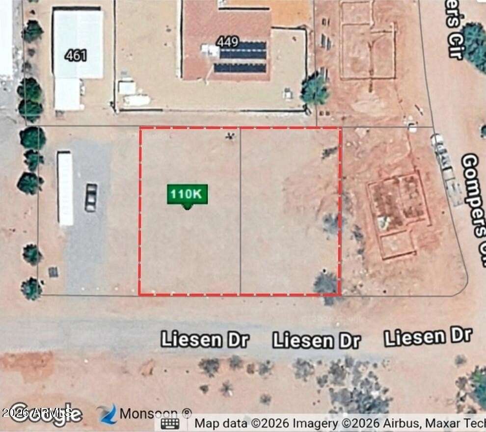 0.34 Acres of Residential Land for Sale in Morristown, Arizona