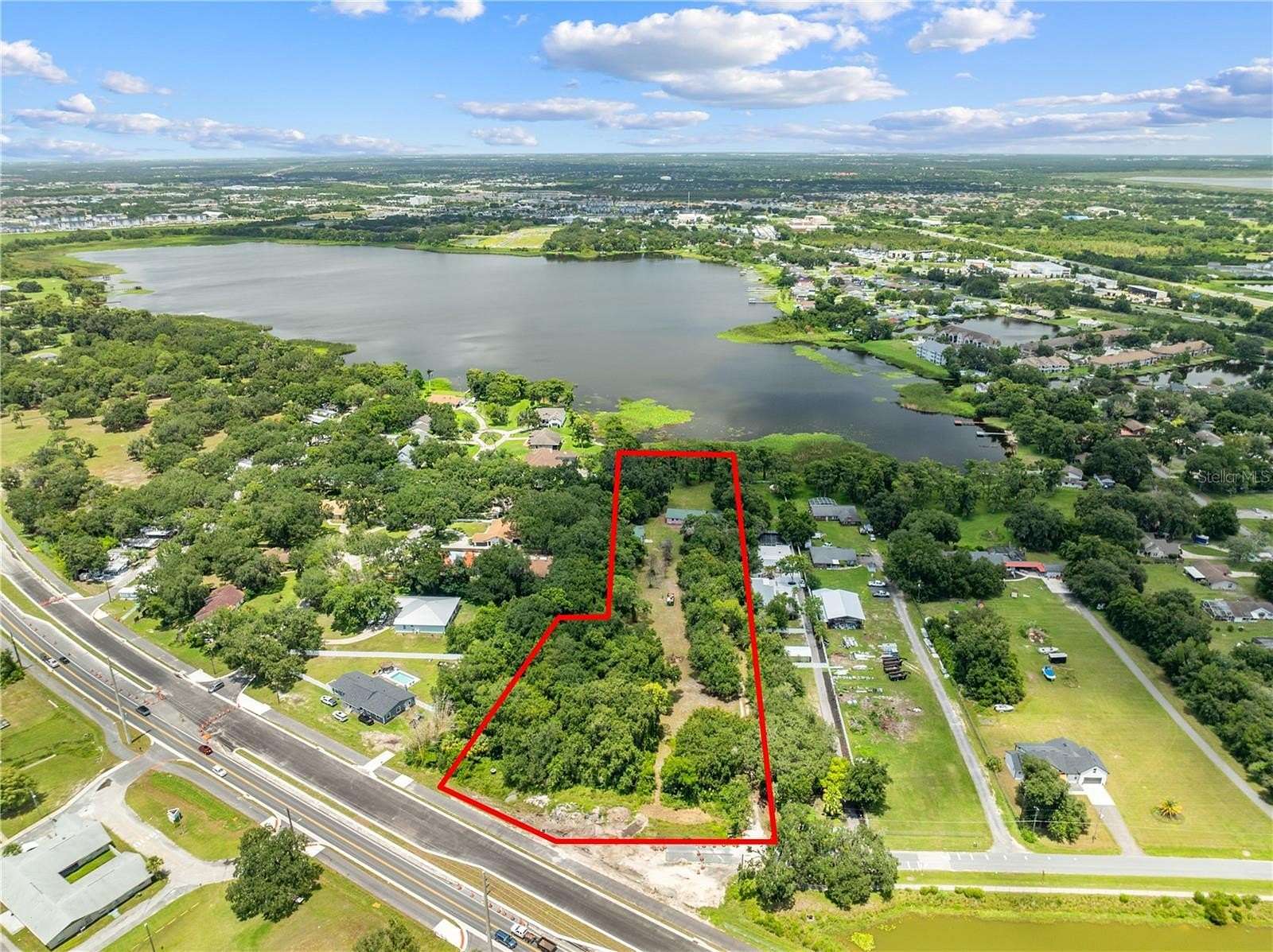 4.8 Acres of Land with Home for Sale in Kissimmee, Florida