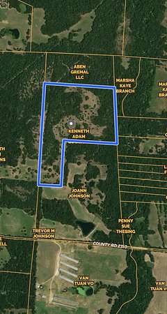 234 Acres of Land for Sale in Sulphur Springs, Texas