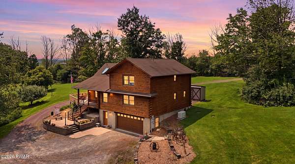 10 Acres of Land with Home for Sale in Pleasant Mount, Pennsylvania
