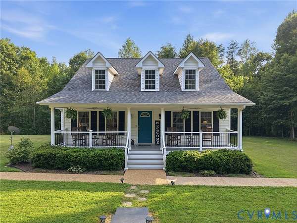5.35 Acres of Land with Home for Sale in Goochland, Virginia