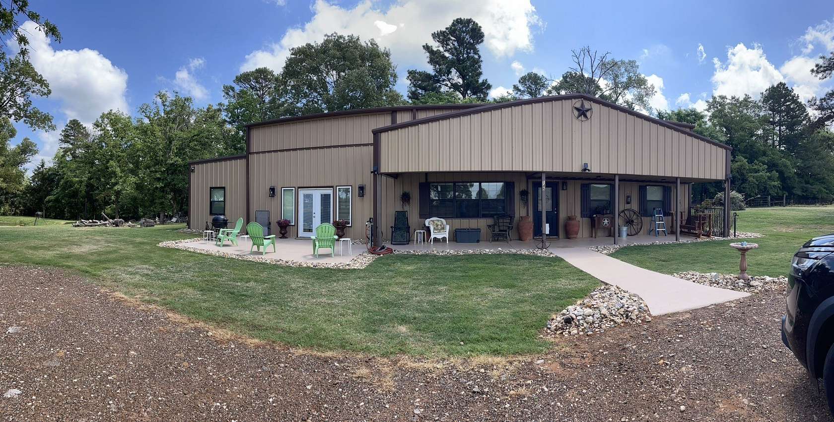10 Acres of Land with Home for Sale in Frankston, Texas