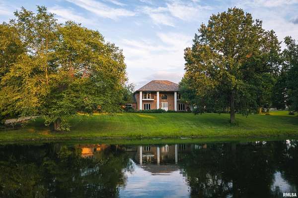 8.14 Acres of Land with Home for Sale in New Berlin, Illinois