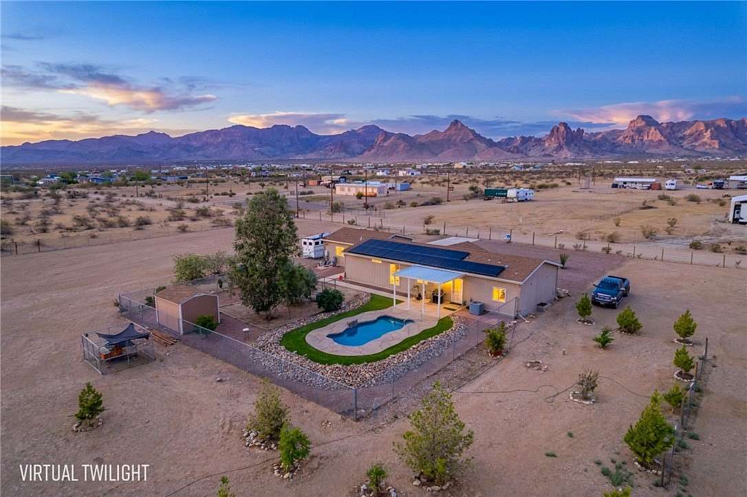 2.35 Acres of Land with Home for Sale in Golden Valley, Arizona
