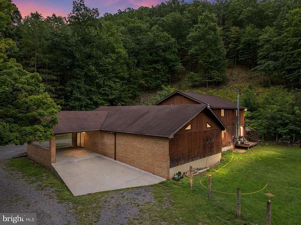 7.24 Acres of Land with Home for Sale in Moorefield, West Virginia