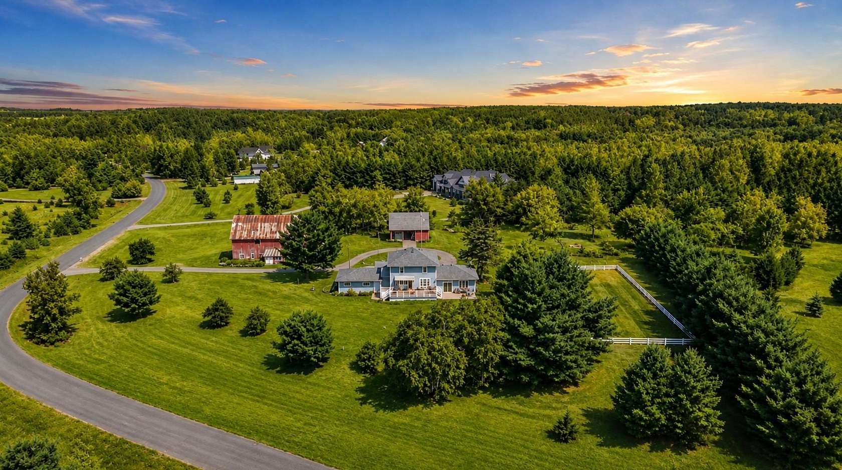 3.3 Acres of Land with Home for Sale in Somerset, Wisconsin