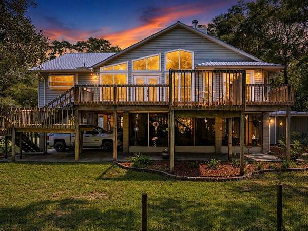 3.25 Acres of Land with Home for Sale in O'Brien, Florida