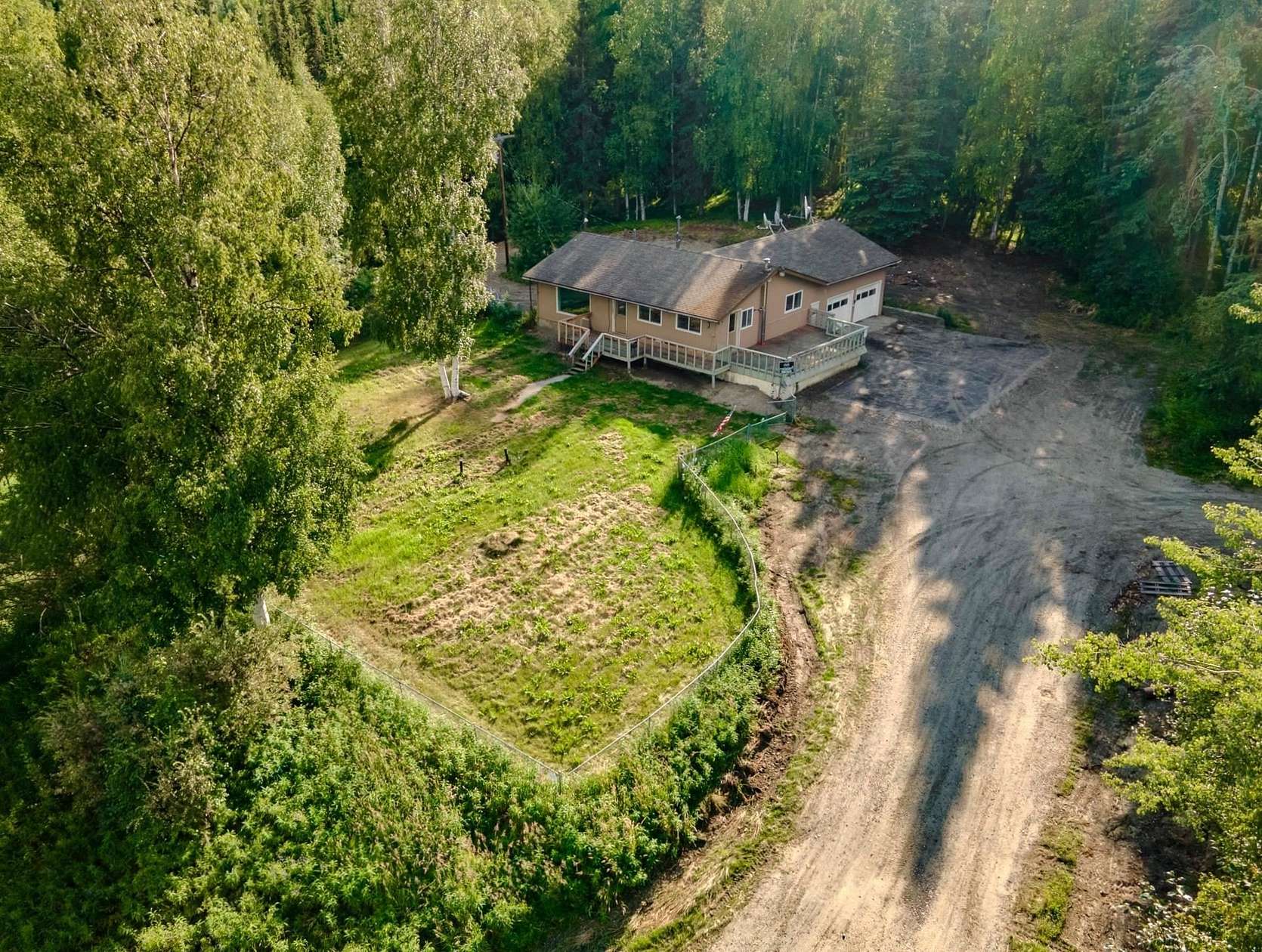 18.8 Acres of Recreational Land with Home for Sale in Fairbanks, Alaska