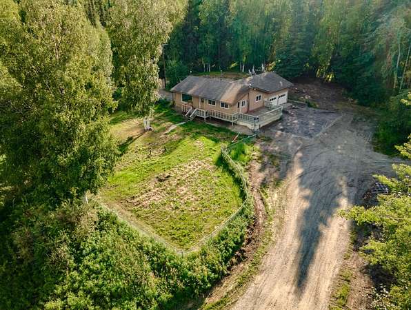 18.8 Acres of Recreational Land with Home for Sale in Fairbanks, Alaska