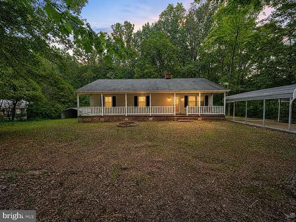 3.2 Acres of Land with Home for Sale in Fredericksburg, Virginia