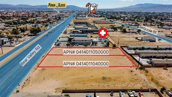 1.4 Acres of Commercial Land for Sale in Hesperia, California