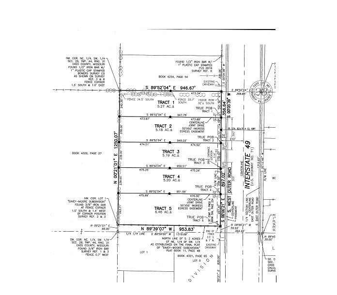 5.2 Acres of Land for Sale in Harrisonville, Missouri