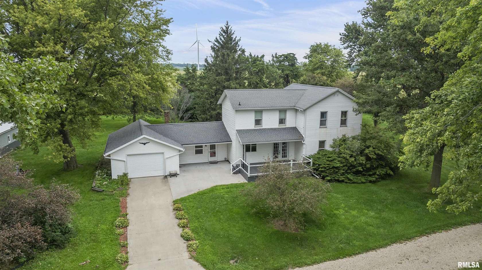 3.75 Acres of Land with Home for Sale in Galva, Illinois