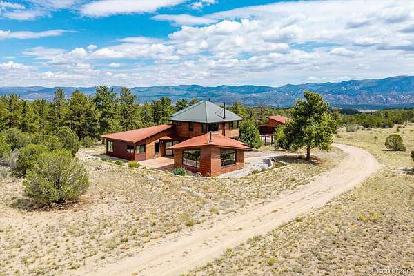 35.3 Acres of Recreational Land with Home for Sale in Nathrop, Colorado