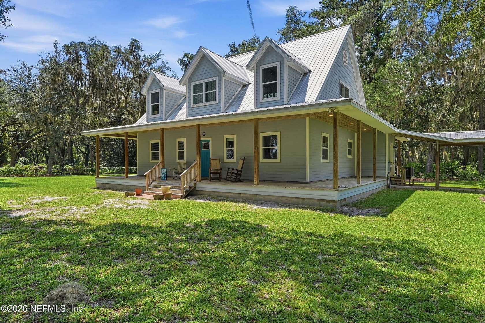 20 Acres of Agricultural Land with Home for Sale in Keystone Heights, Florida