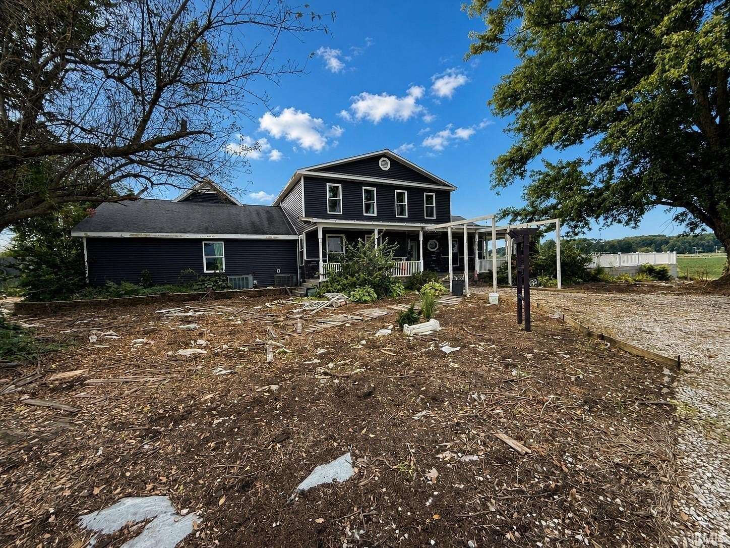 3 Acres of Land with Home for Sale in Petersburg, Indiana