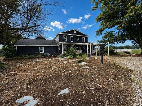 3 Acres of Land with Home for Sale in Petersburg, Indiana