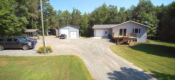5.2 Acres of Land with Home for Sale in Marathon City, Wisconsin