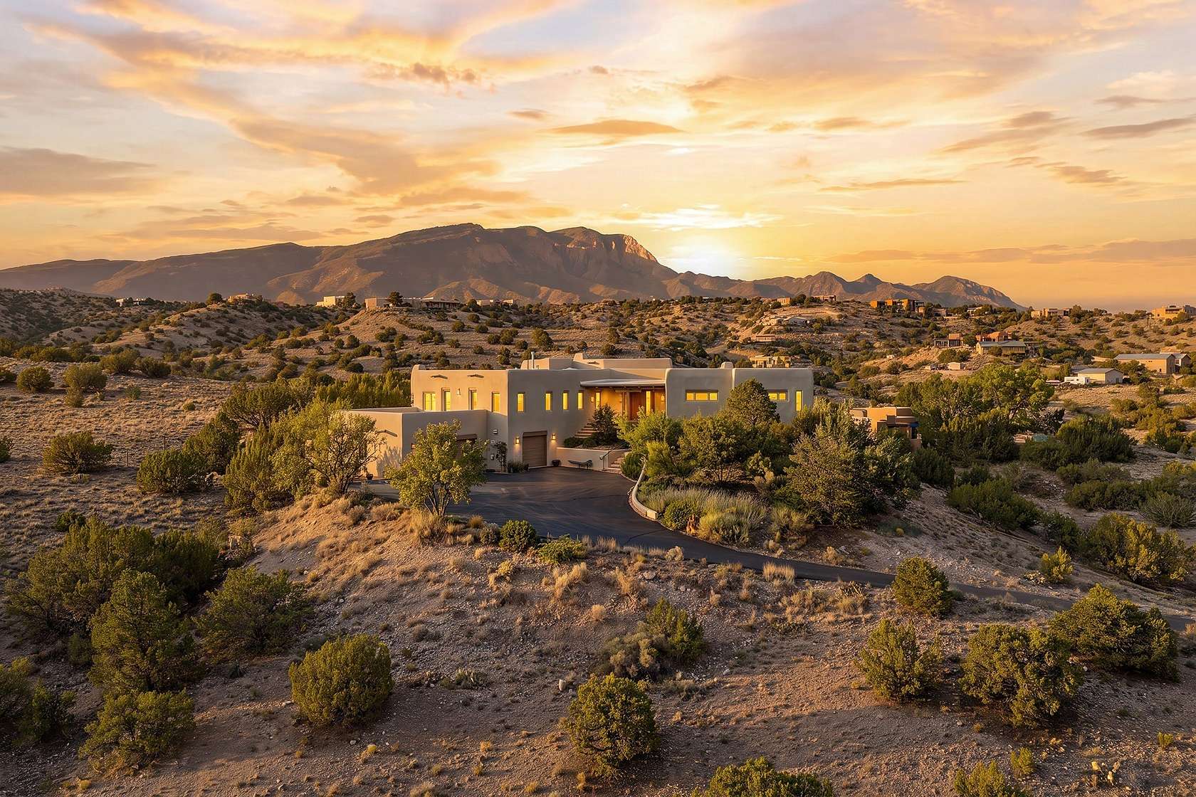 2 Acres of Land with Home for Sale in Placitas, New Mexico
