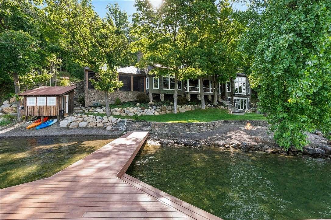 4.8 Acres of Land with Home for Sale in Keuka Park, New York