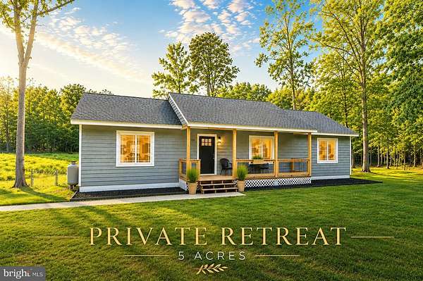 5 Acres of Land with Home for Sale in Spotsylvania, Virginia