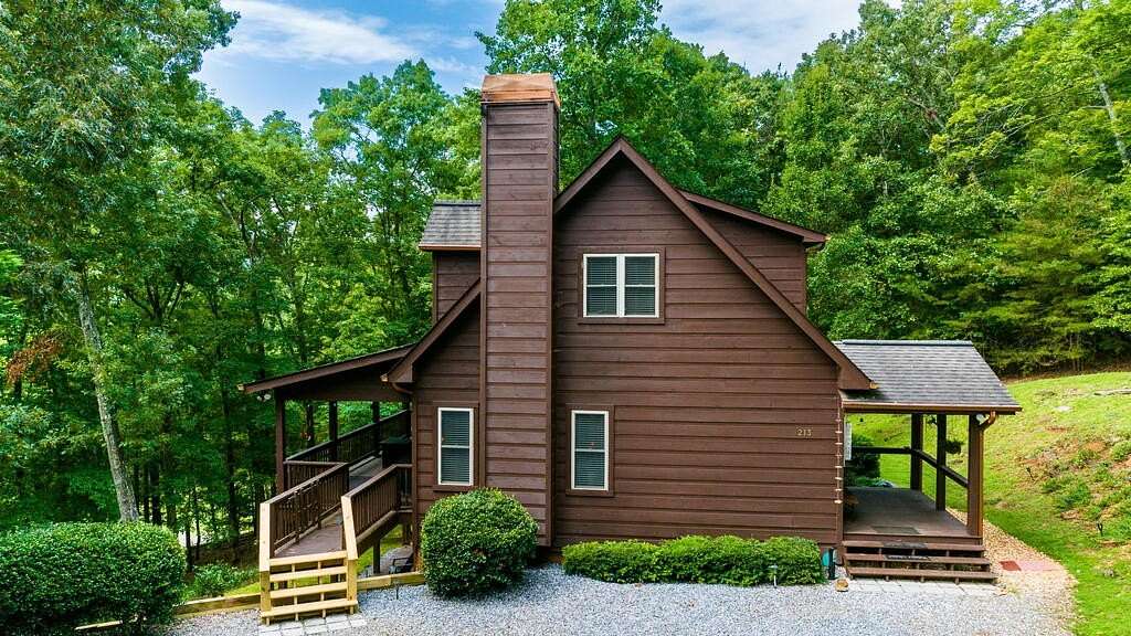 1.88 Acres of Land with Home for Sale in Hayesville, North Carolina