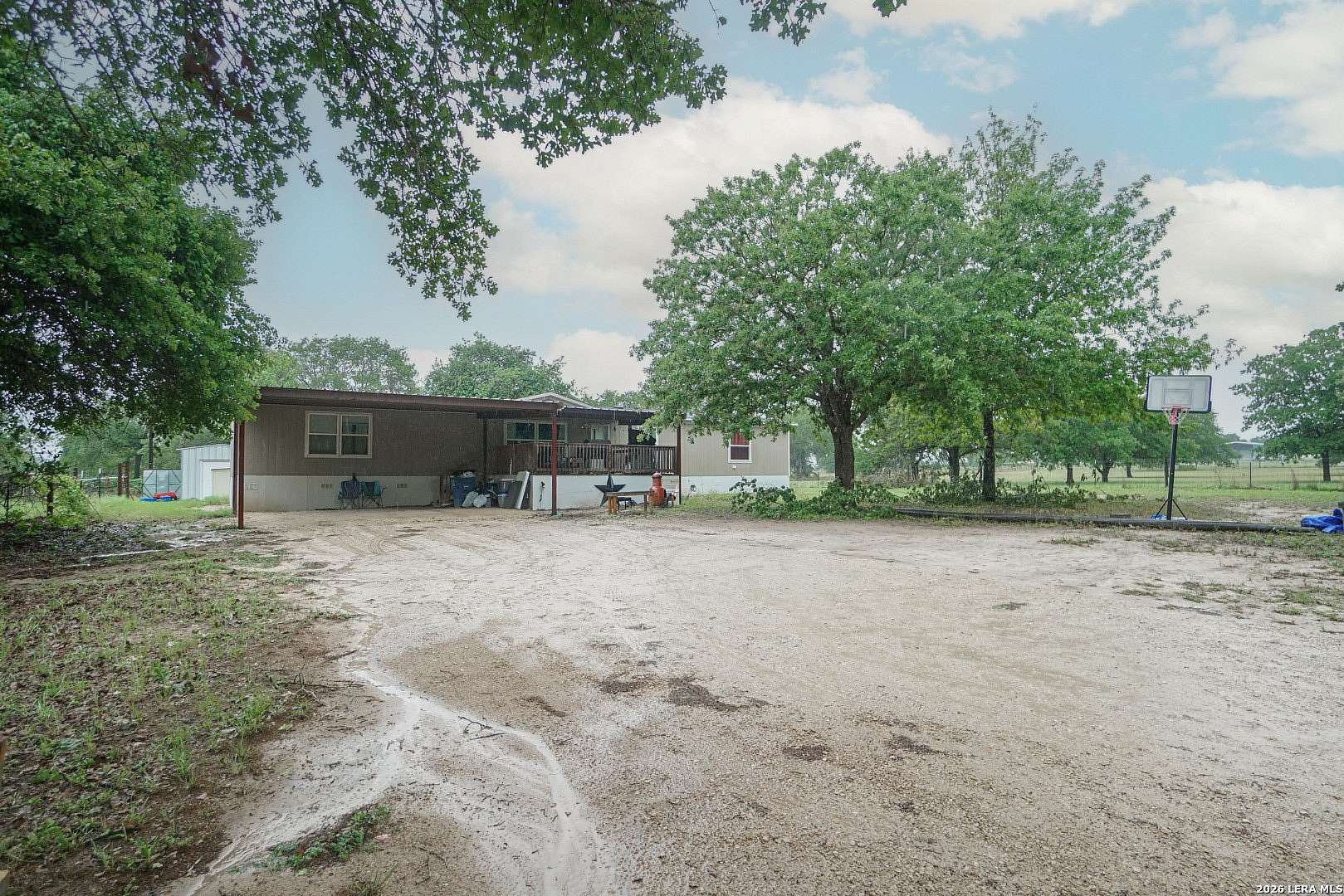 2 Acres of Land with Home for Lease in La Vernia, Texas