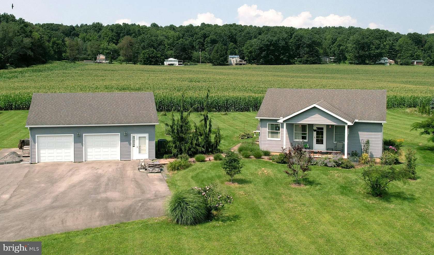 2 Acres of Land with Home for Sale in Warriors Mark, Pennsylvania