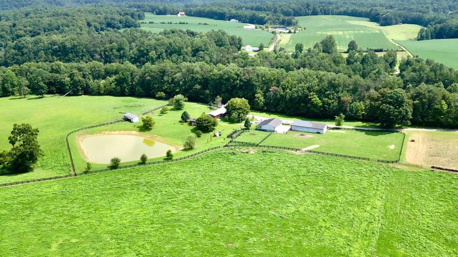 66.6 Acres of Land with Home for Auction in Russell Springs, Kentucky